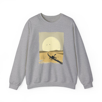 Sweatshirt S / Sport Grey Scorpio Courage in the Shadows Extra Soft Sweater