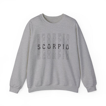 Sweatshirt S / Sport Grey Scorpio Zodiac Essence Extra Soft Sweater: Minimalism for the Enigmatic