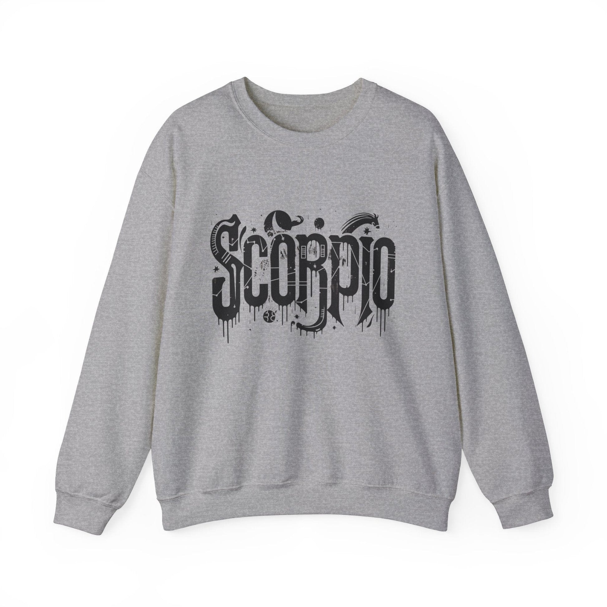Sweatshirt S / Sport Grey Shadow Strike Scorpio Sweater: Depths Unveiled