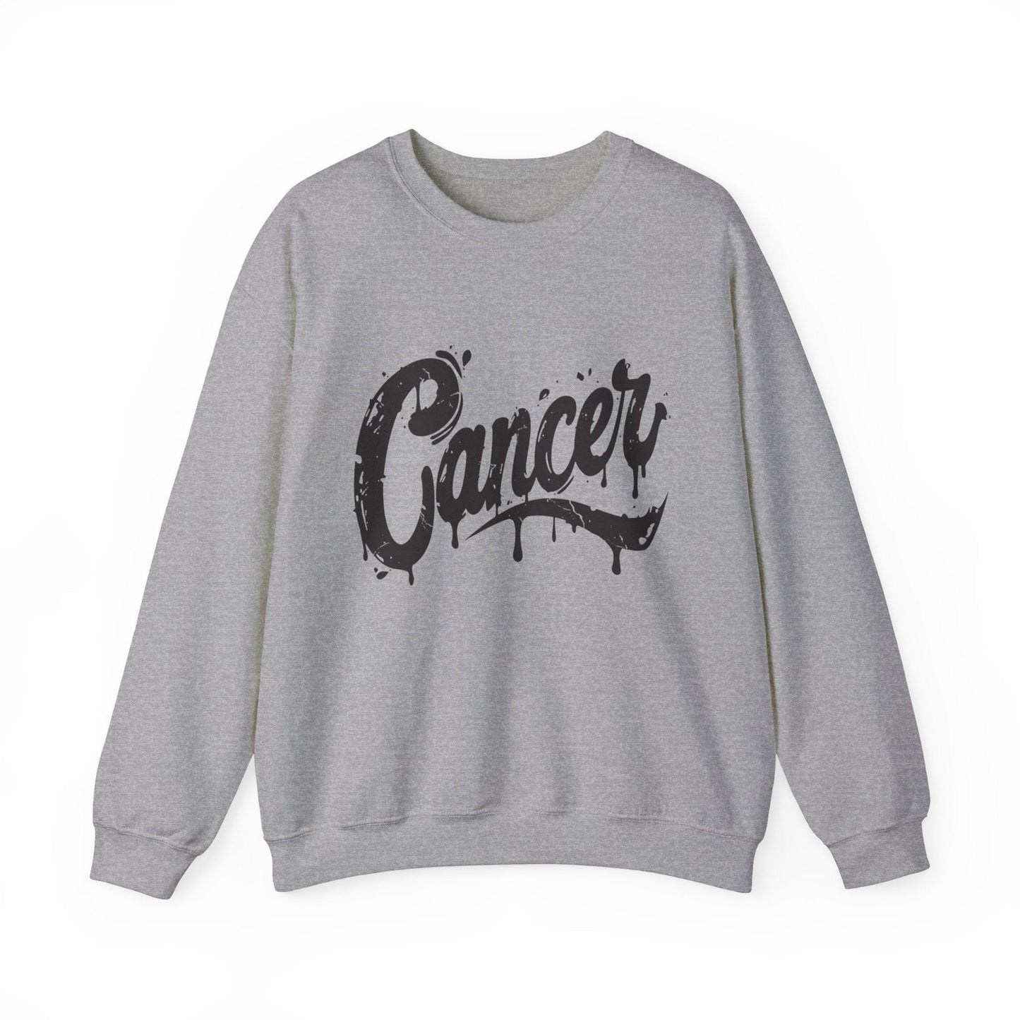 Sweatshirt S / Sport Grey Tidal Emotion Cancer Sweater: Comfort in the Currents
