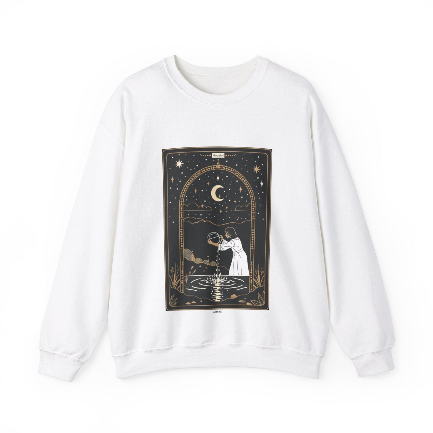 Sweatshirt S / White Hopeful Gemini Sweater