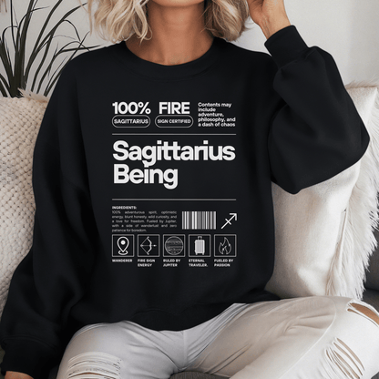 Sweatshirt Sagittarius Being Zodiac-Inspired Sweater