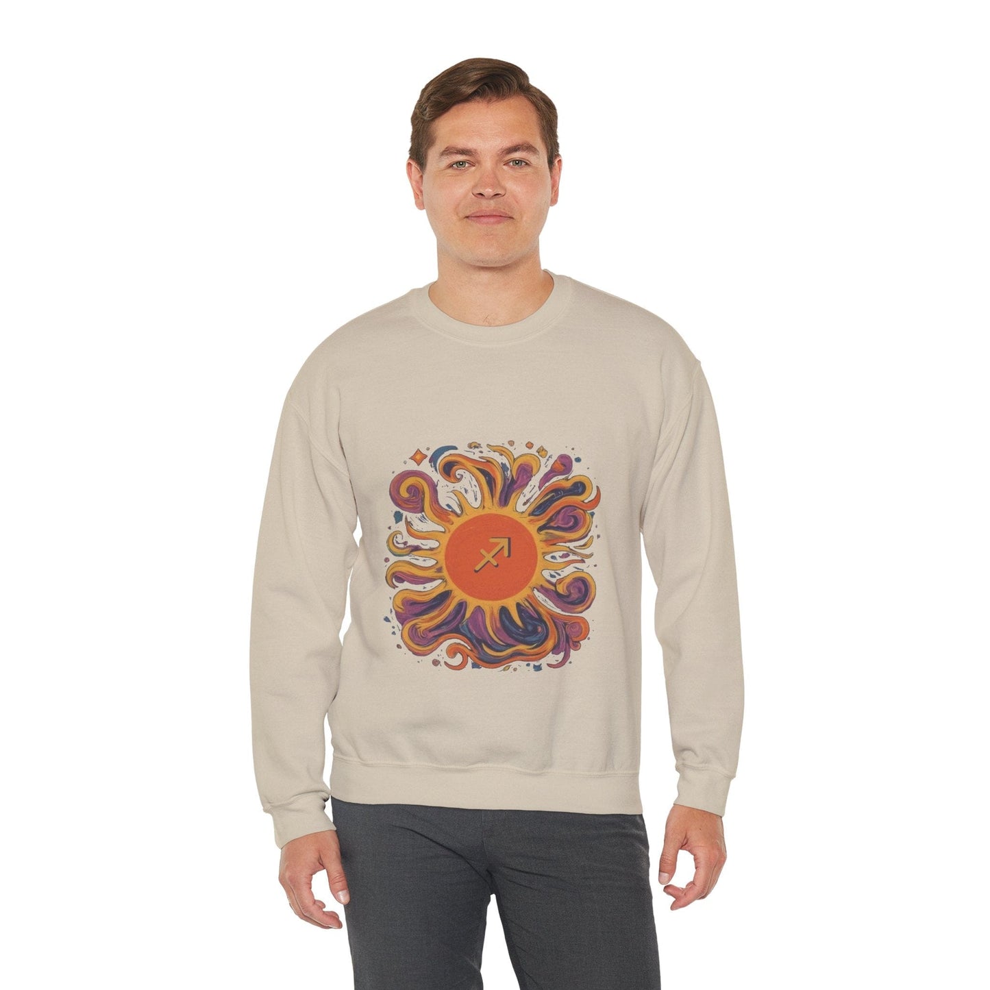 Sweatshirt Sagittarius Solar Quest Soft Sweater: Adventure in Comfort