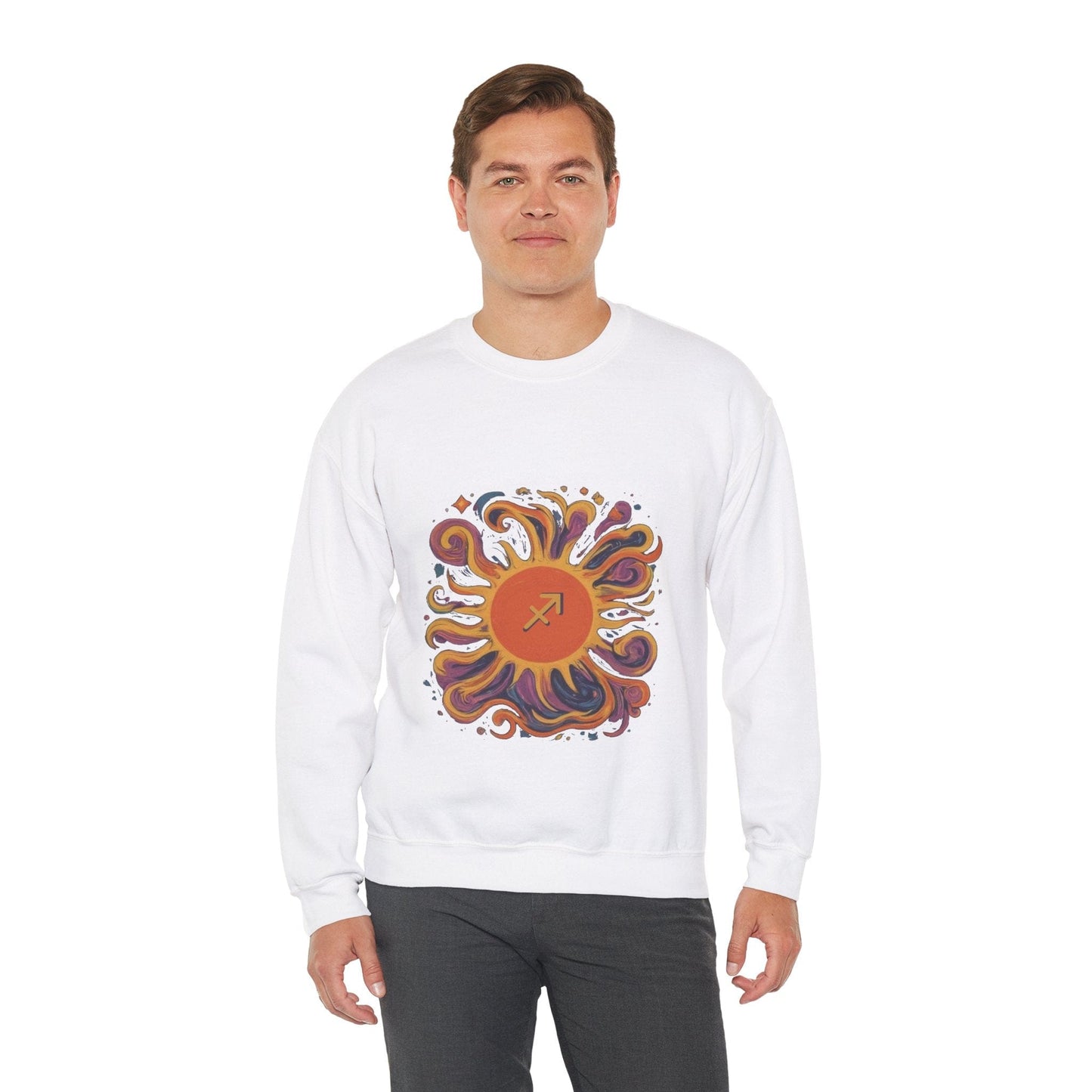 Sweatshirt Sagittarius Solar Quest Soft Sweater: Adventure in Comfort