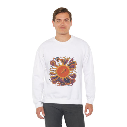 Sweatshirt Sagittarius Solar Quest Soft Sweater: Adventure in Comfort