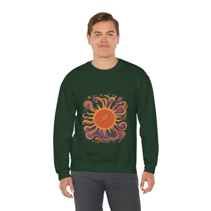 Sweatshirt Sagittarius Solar Quest Soft Sweater: Adventure in Comfort