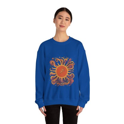 Sweatshirt Sagittarius Solar Quest Soft Sweater: Adventure in Comfort