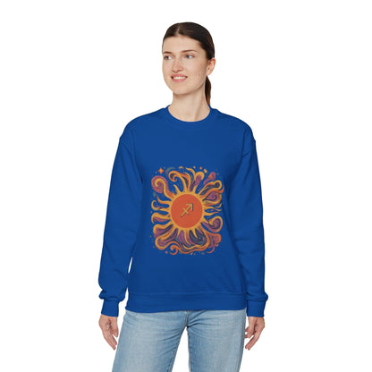 Sweatshirt Sagittarius Solar Quest Soft Sweater: Adventure in Comfort