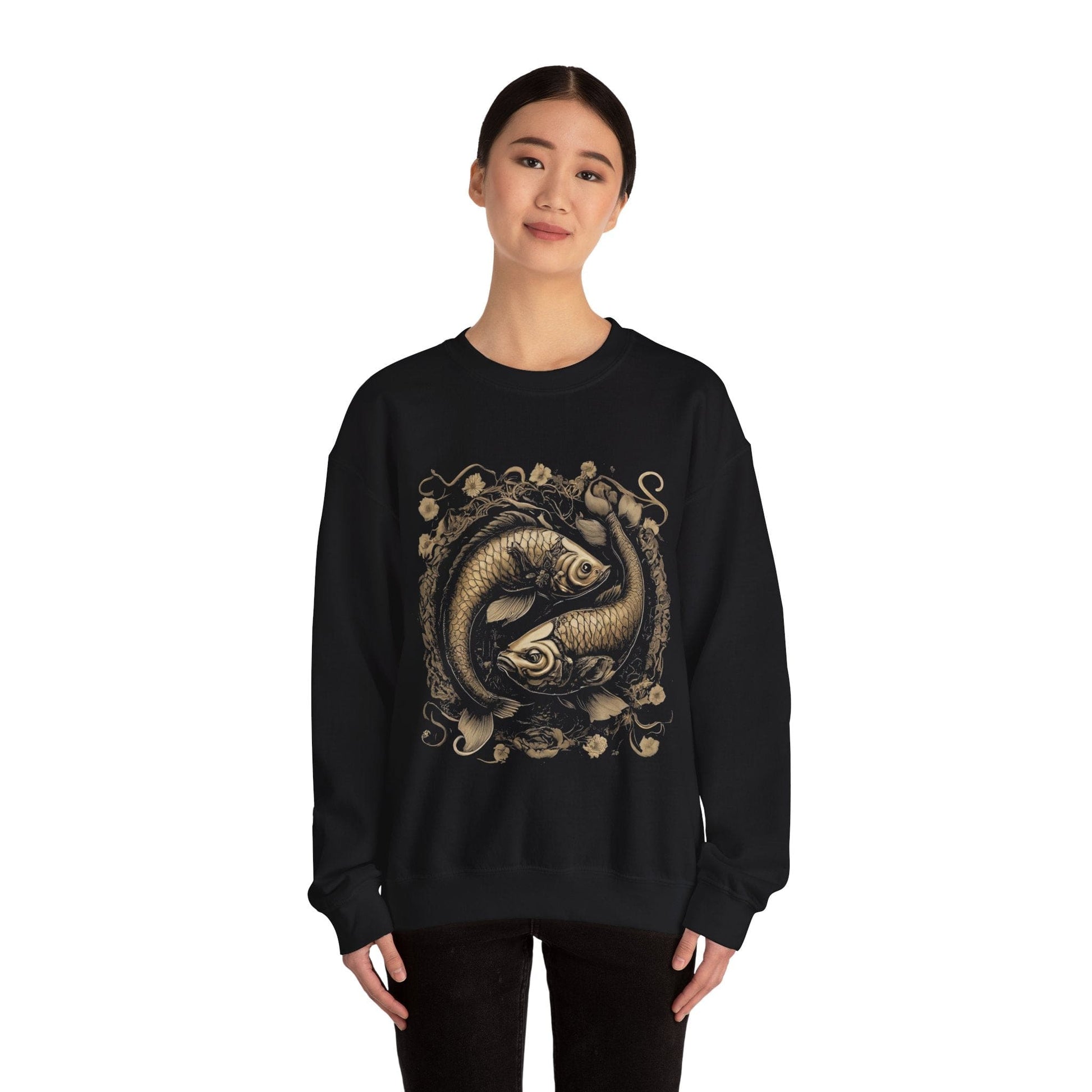 Sweatshirt Samurai Armor Pisces Soft Sweater