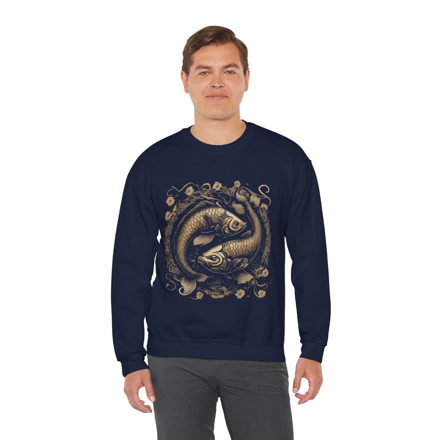 Sweatshirt Samurai Armor Pisces Soft Sweater