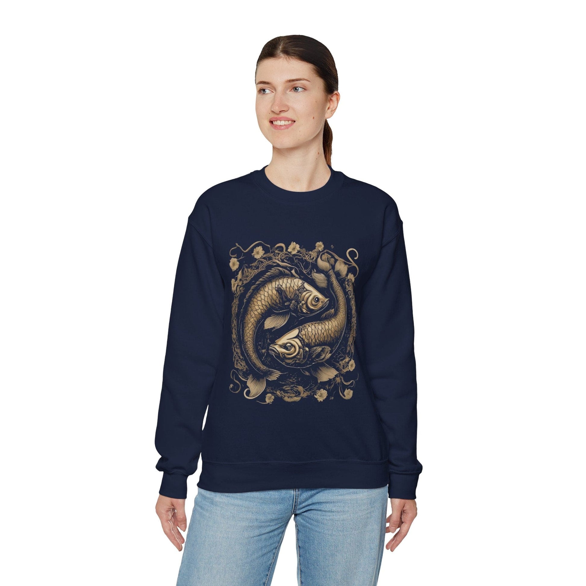 Sweatshirt Samurai Armor Pisces Soft Sweater