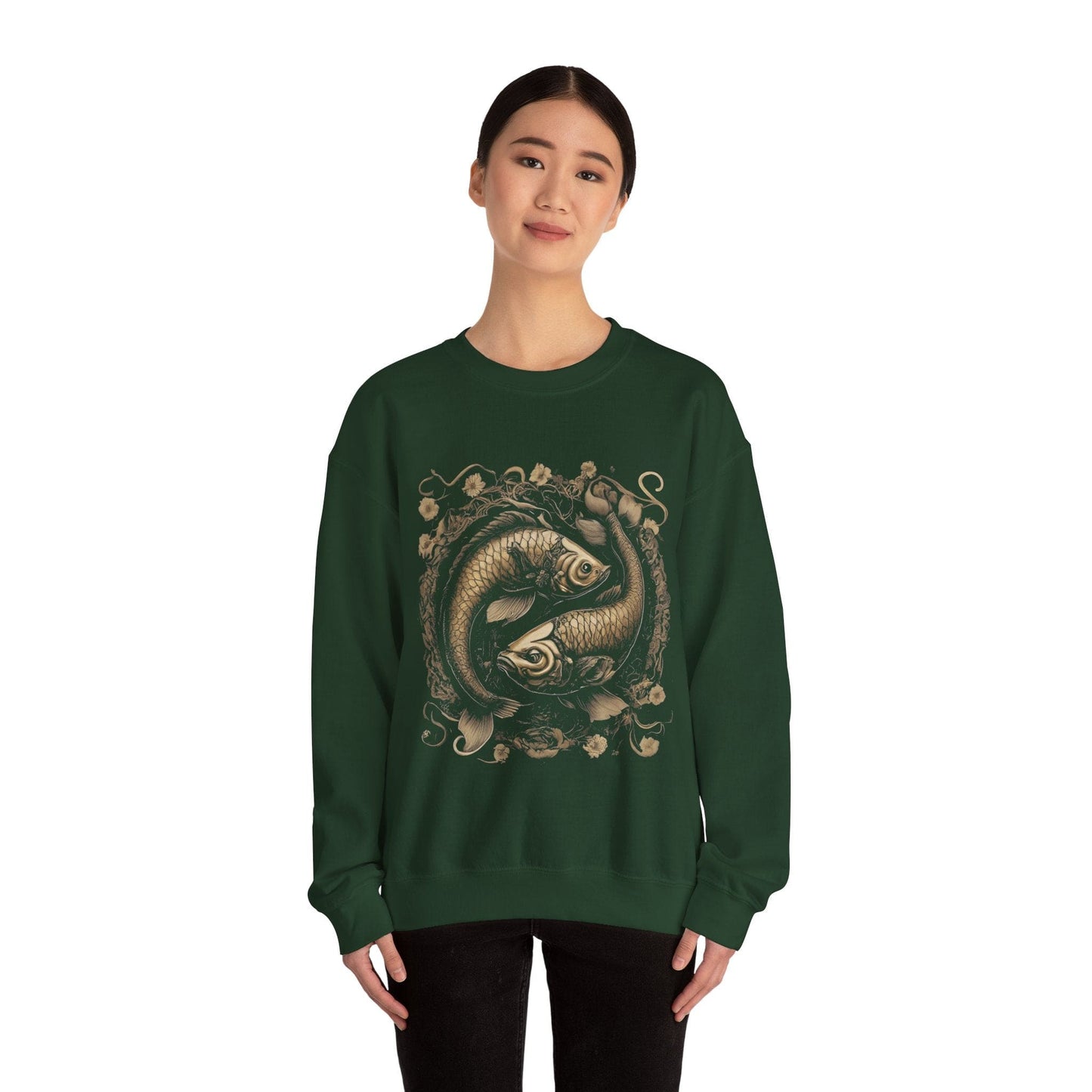 Sweatshirt Samurai Armor Pisces Soft Sweater