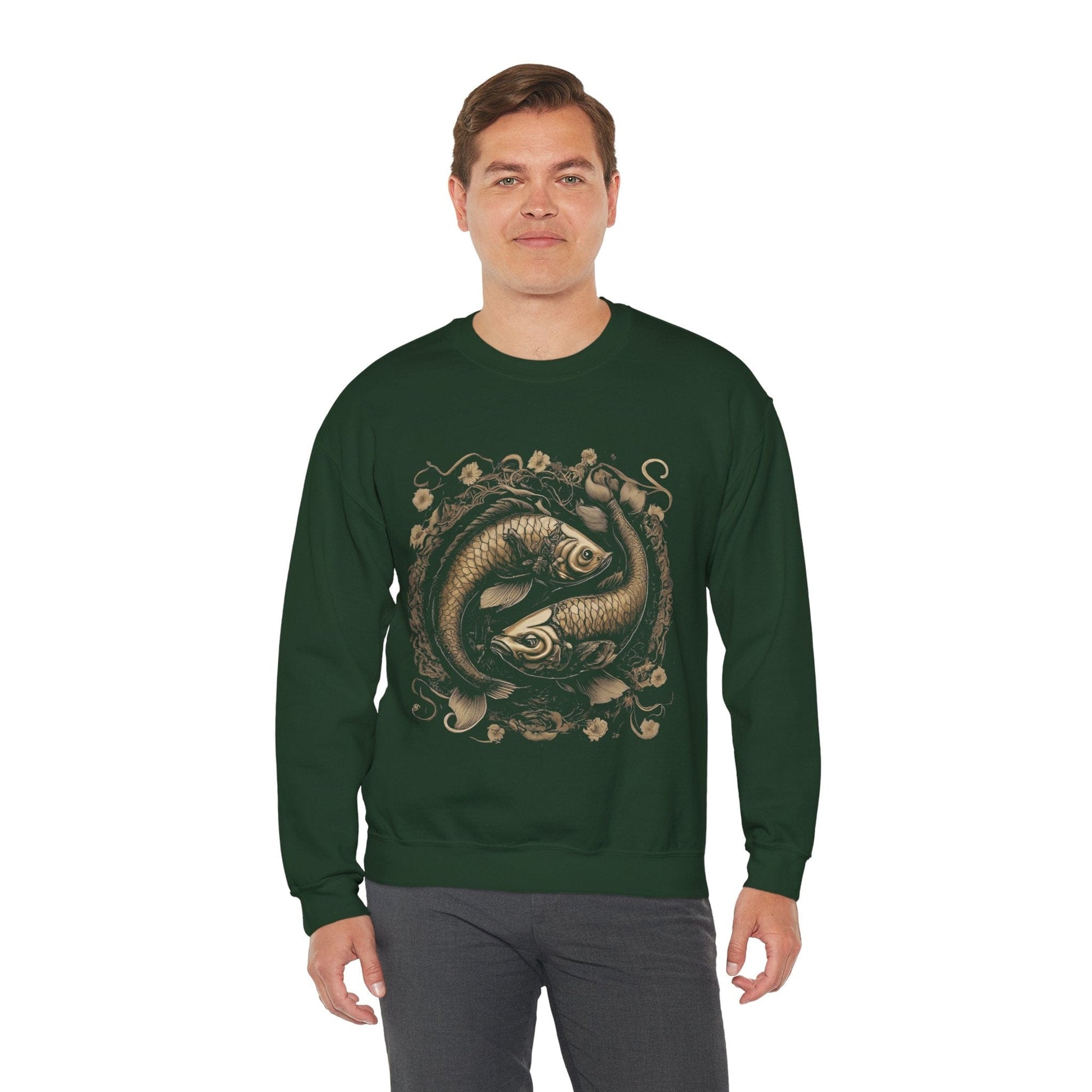 Sweatshirt Samurai Armor Pisces Soft Sweater