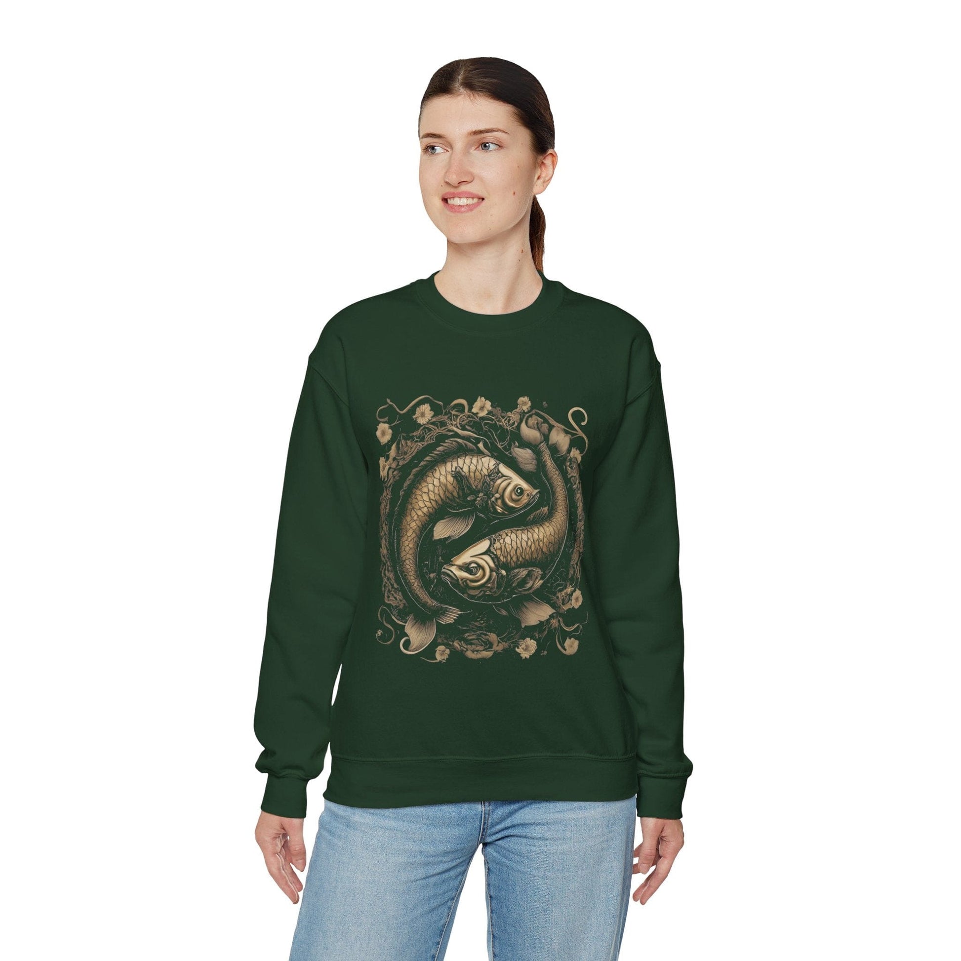 Sweatshirt Samurai Armor Pisces Soft Sweater