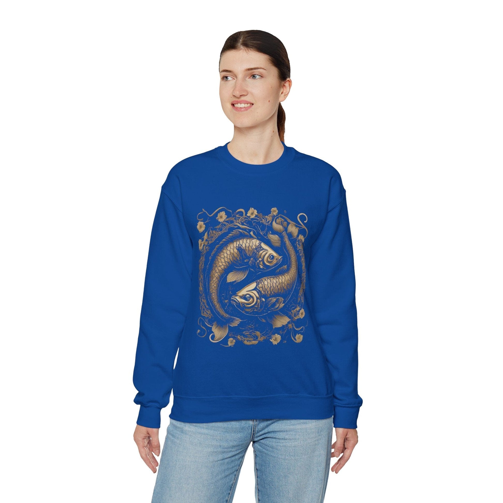 Sweatshirt Samurai Armor Pisces Soft Sweater