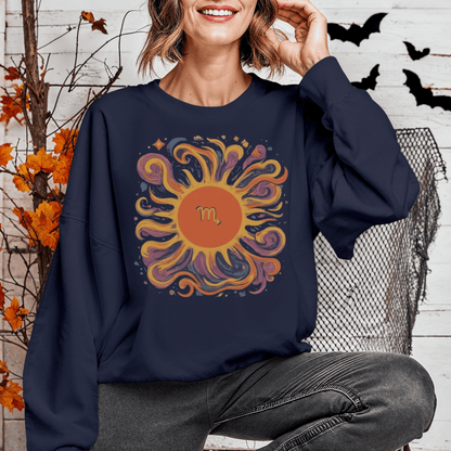 Sweatshirt Scorpio Radiance Sweater: Embrace the Energy of the Cosmos