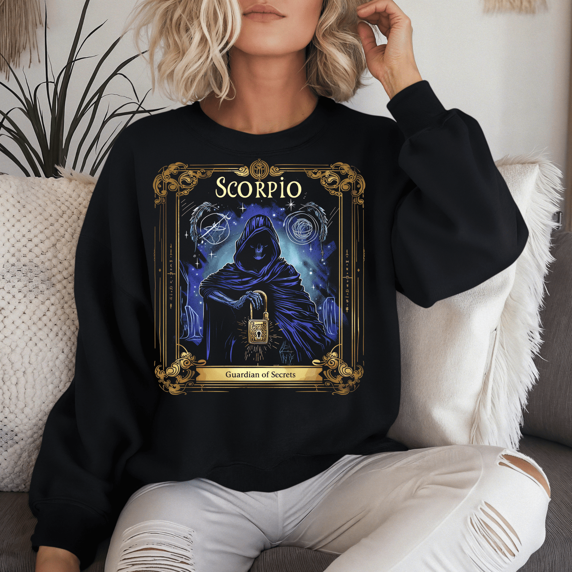 Sweatshirt Scorpio The Guardian of Secrets Extra Soft Sweater