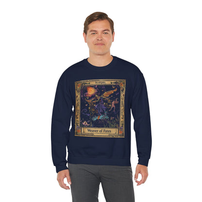 Sweatshirt Scorpio The Weaver of Fates Extra Soft Sweater