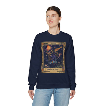 Sweatshirt Scorpio The Weaver of Fates Extra Soft Sweater