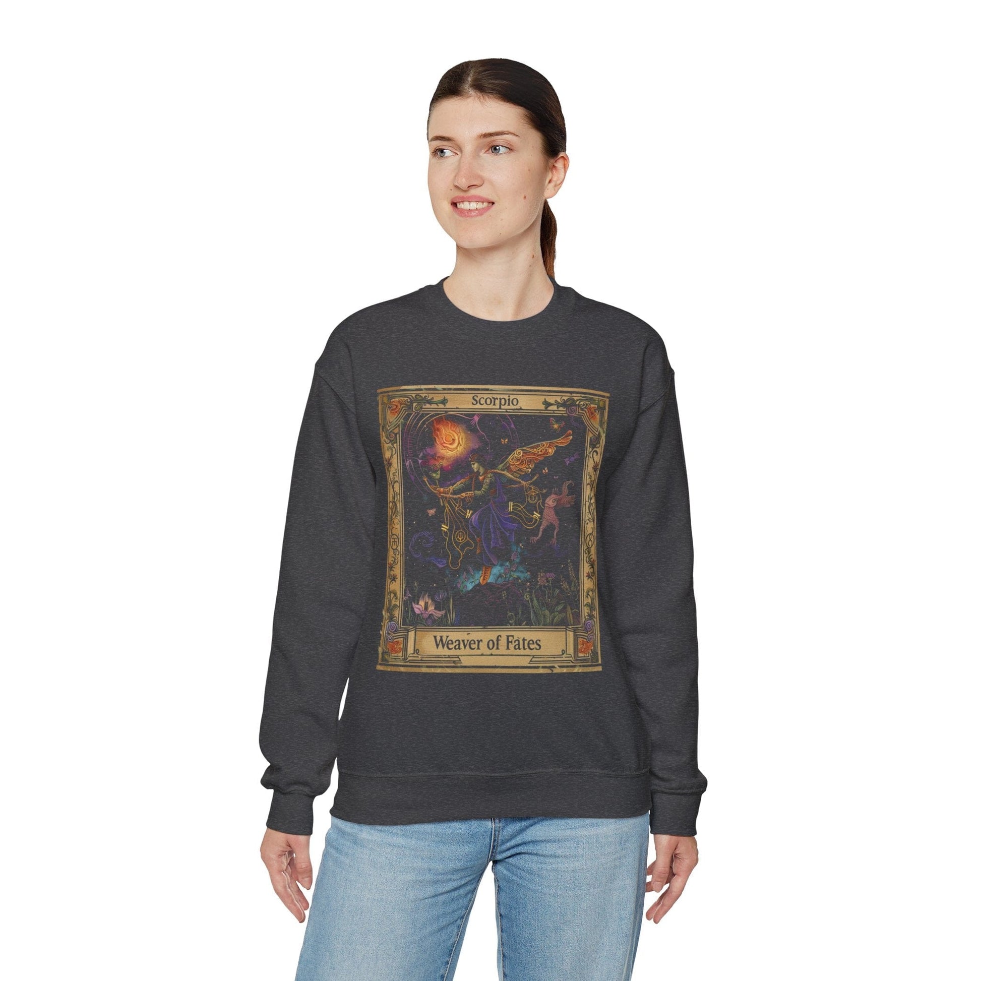 Sweatshirt Scorpio The Weaver of Fates Extra Soft Sweater