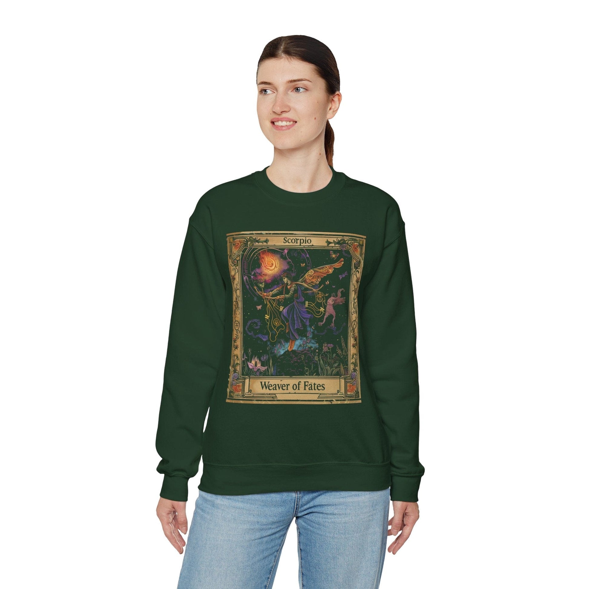 Sweatshirt Scorpio The Weaver of Fates Extra Soft Sweater