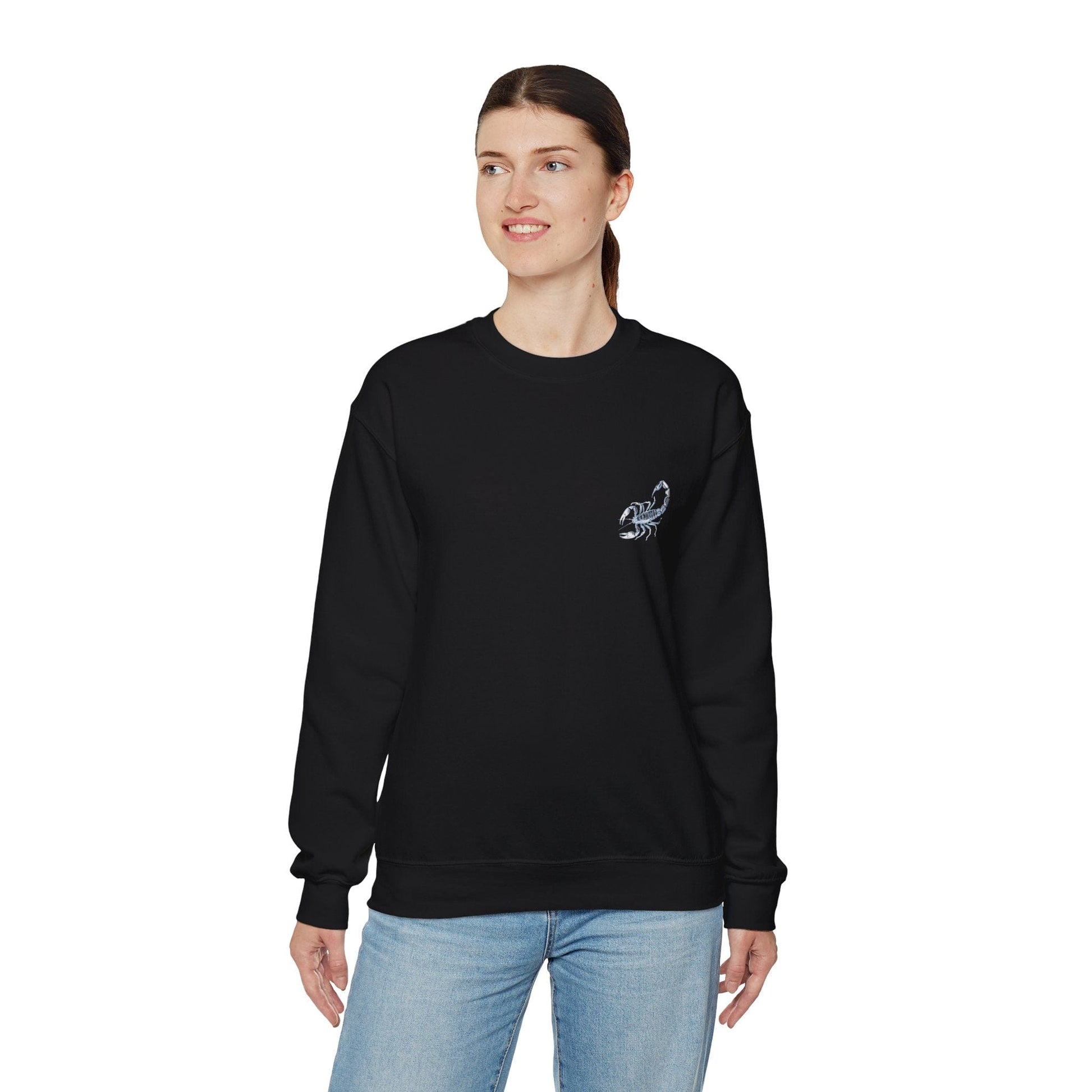 Sweatshirt Scorpio Warrior Extra Soft Sweater: Bold Zodiac Symbolism for the Fearless