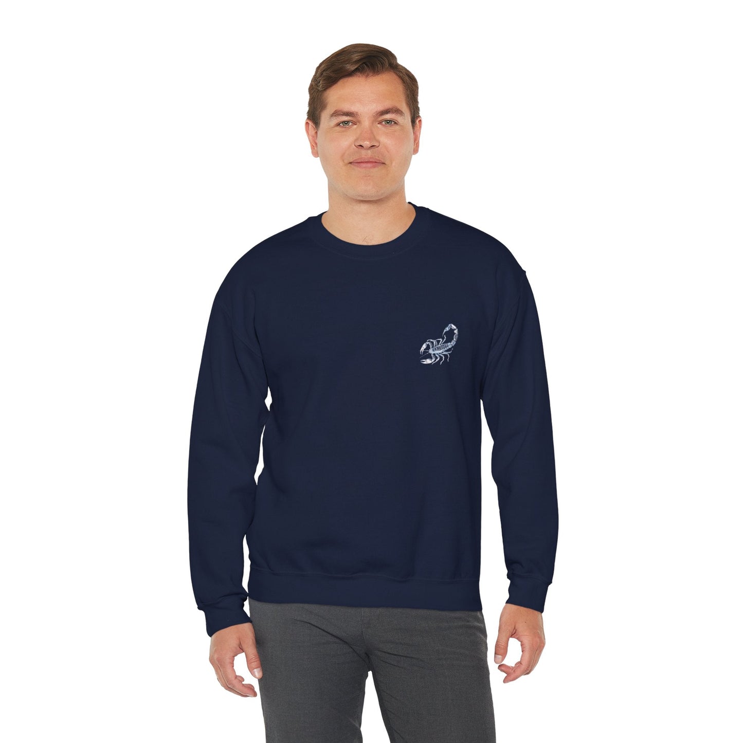 Sweatshirt Scorpio Warrior Extra Soft Sweater: Bold Zodiac Symbolism for the Fearless