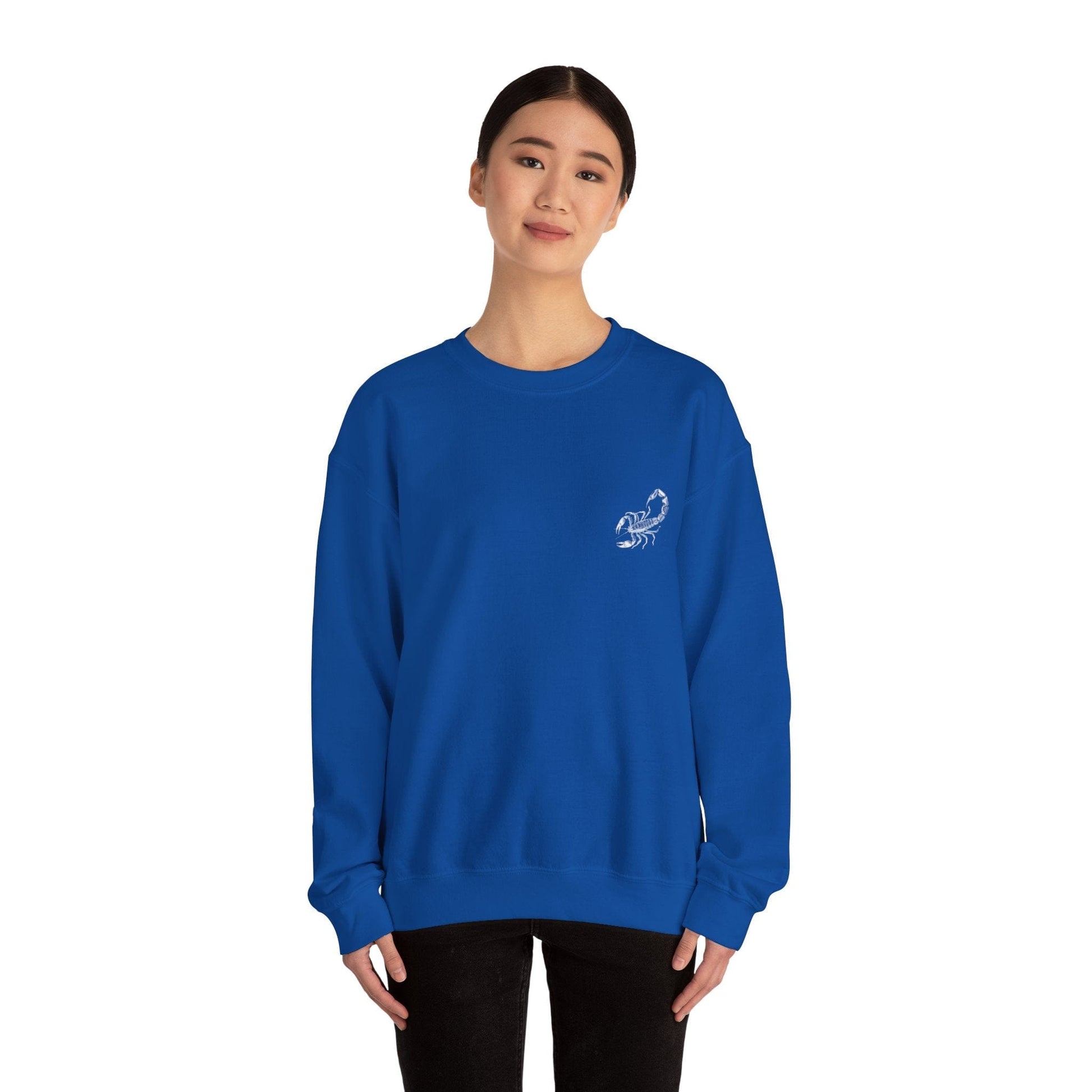 Sweatshirt Scorpio Warrior Extra Soft Sweater: Bold Zodiac Symbolism for the Fearless