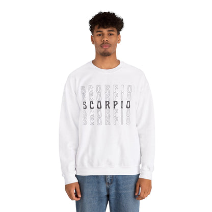 Sweatshirt Scorpio Zodiac Essence Extra Soft Sweater: Minimalism for the Enigmatic