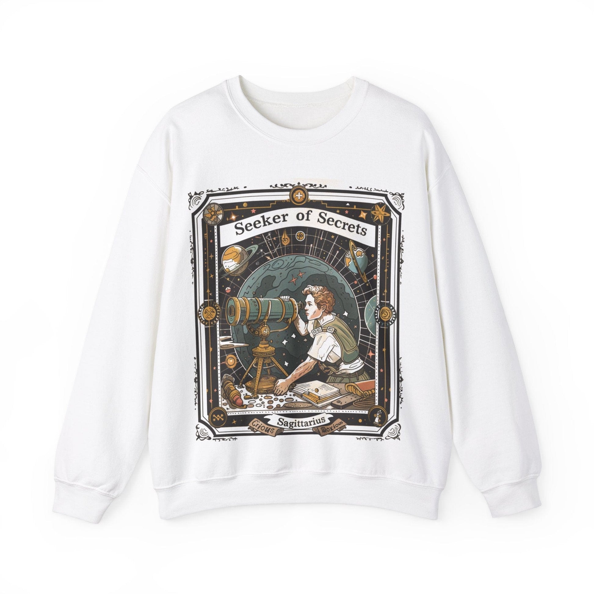 Sweatshirt Seeker of Secrets Soft Sagittarius Sweater