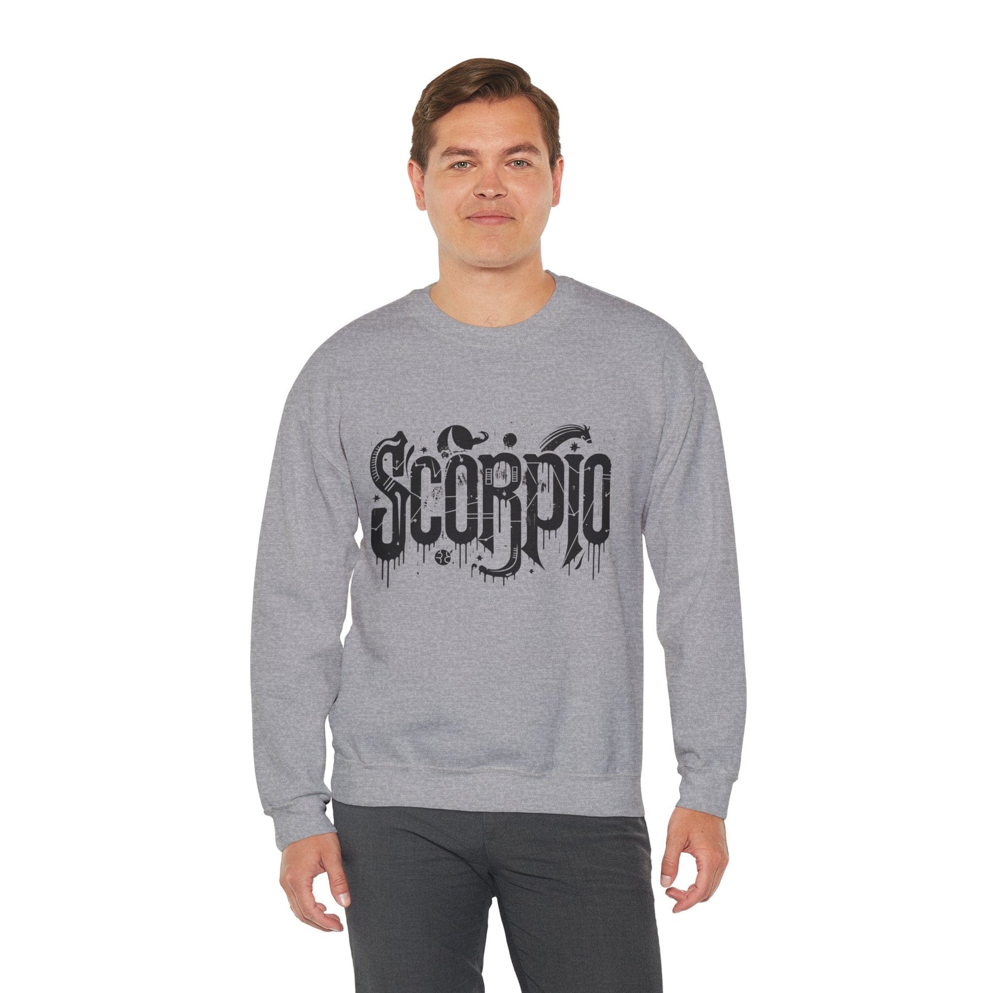 Sweatshirt Shadow Strike Scorpio Sweater: Depths Unveiled