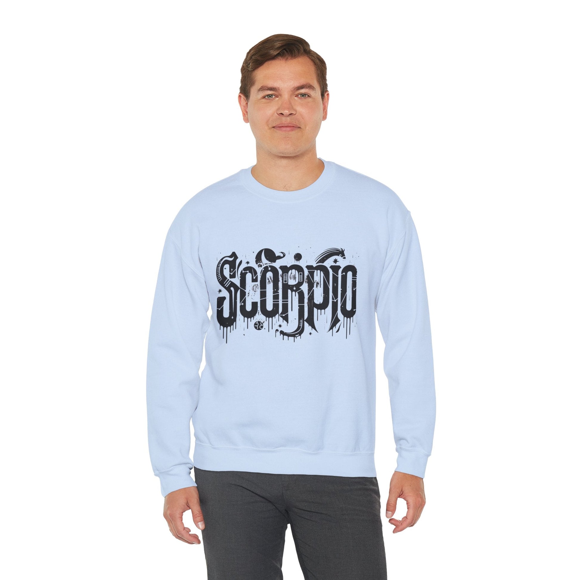 Sweatshirt Shadow Strike Scorpio Sweater: Depths Unveiled