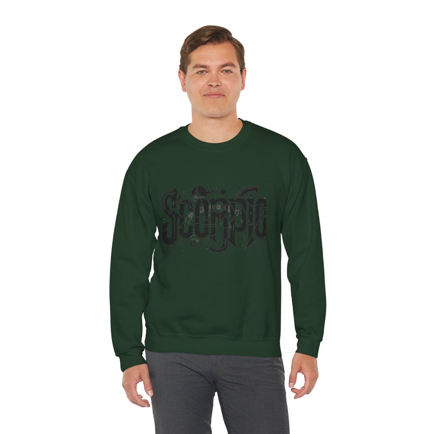 Sweatshirt Shadow Strike Scorpio Sweater: Depths Unveiled