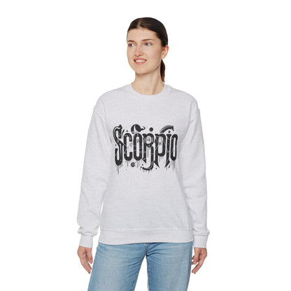 Sweatshirt Shadow Strike Scorpio Sweater: Depths Unveiled