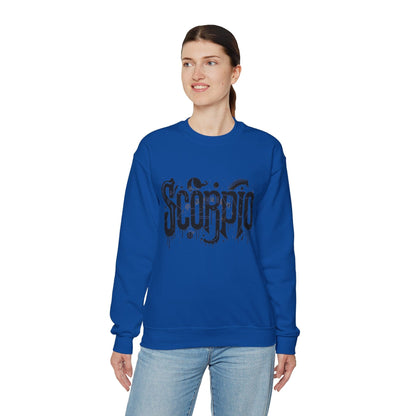 Sweatshirt Shadow Strike Scorpio Sweater: Depths Unveiled