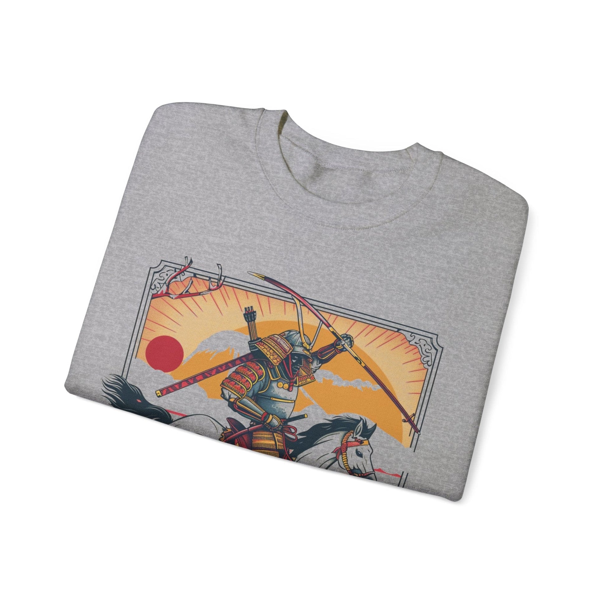 Sweatshirt Shogun Quest Sagittarius Sweater: The Warrior's Path