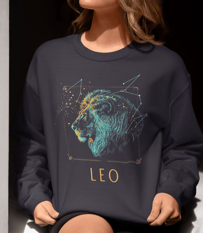 Sweatshirt Solar Flare Leo Crewneck Sweatshirt