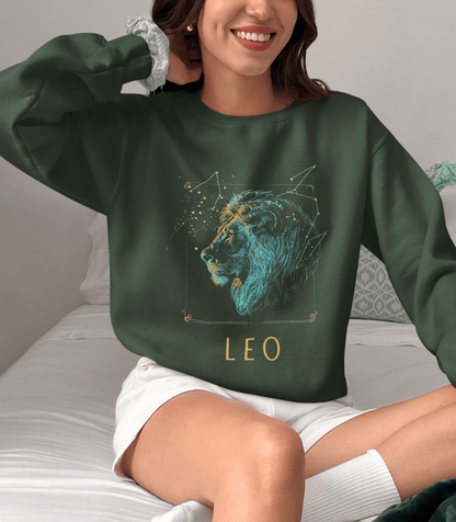 Sweatshirt Solar Flare Leo Crewneck Sweatshirt