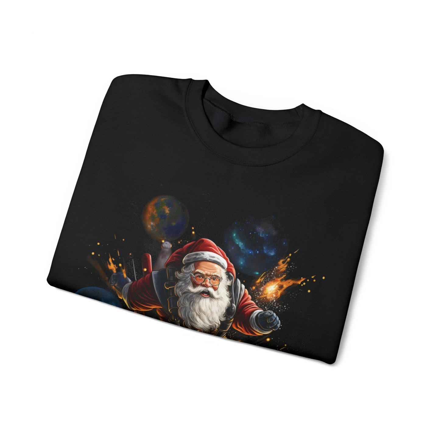 Sweatshirt Space Santa Ugly Sweater