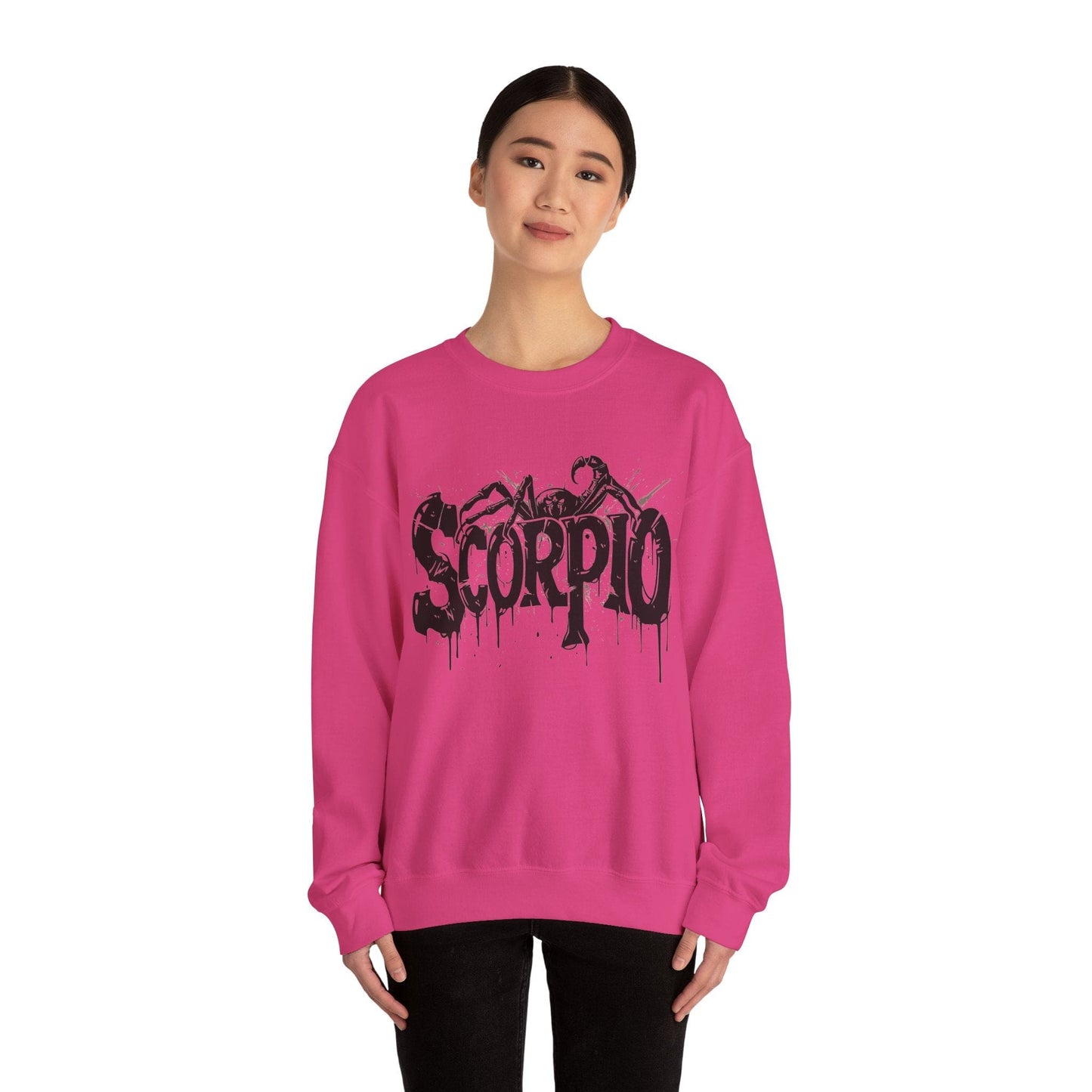 Sweatshirt Sting of Mystery Scorpio Sweater: Embrace the Darkness