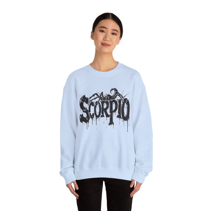 Sweatshirt Sting of Mystery Scorpio Sweater: Embrace the Darkness