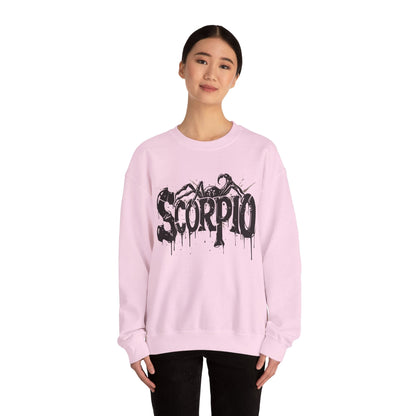 Sweatshirt Sting of Mystery Scorpio Sweater: Embrace the Darkness