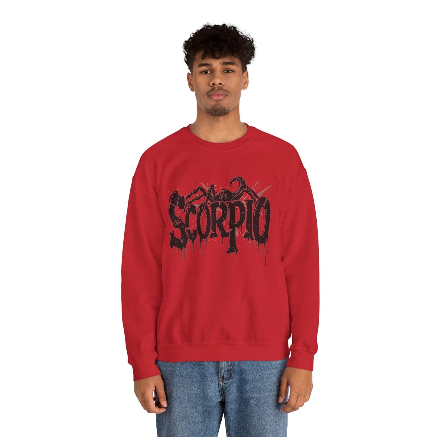 Sweatshirt Sting of Mystery Scorpio Sweater: Embrace the Darkness