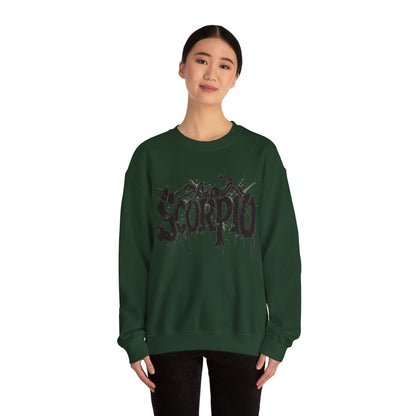 Sweatshirt Sting of Mystery Scorpio Sweater: Embrace the Darkness