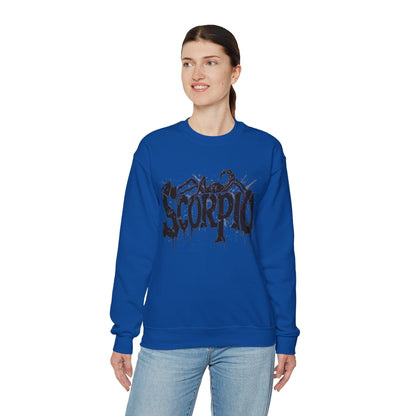 Sweatshirt Sting of Mystery Scorpio Sweater: Embrace the Darkness