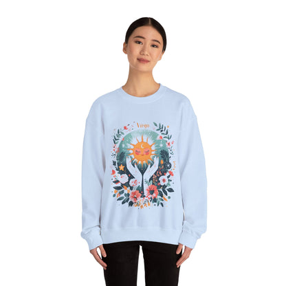 Sweatshirt Sunlit Maiden Virgo Sweater: Lush Serenity