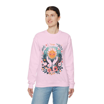 Sweatshirt Sunlit Maiden Virgo Sweater: Lush Serenity