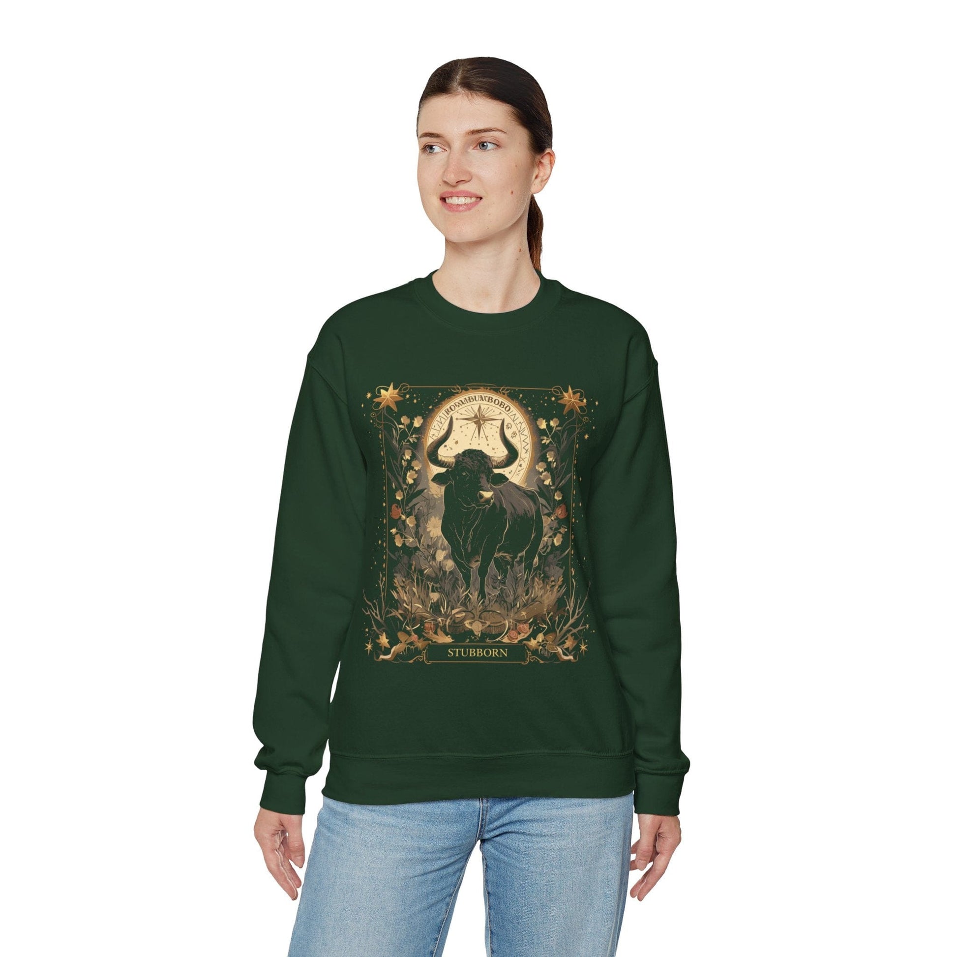 Sweatshirt Taurus Astrology: The Stoic Guardian Bull Sweater