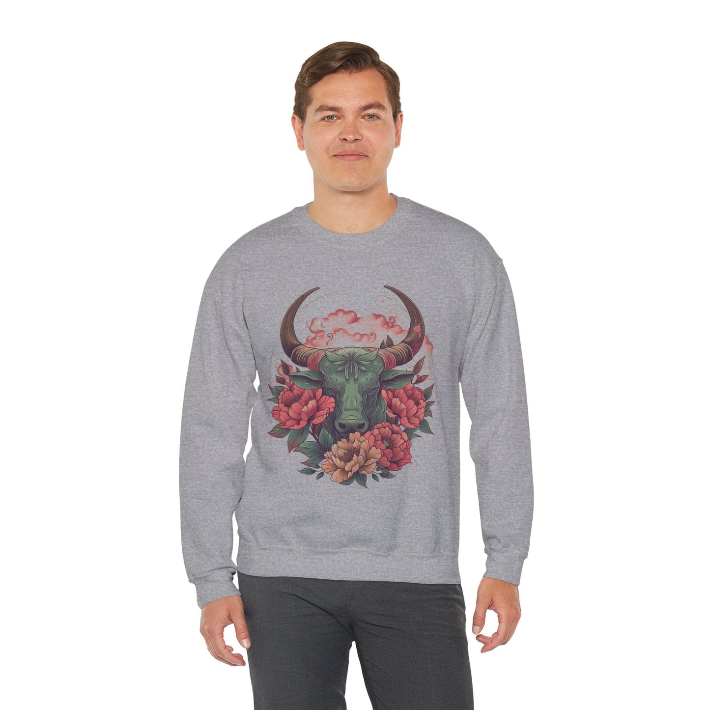 Sweatshirt Taurus Floral Majesty Sweater