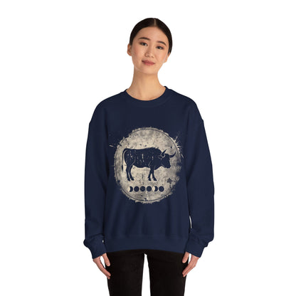 Sweatshirt Taurus Lunar Phase Sweater